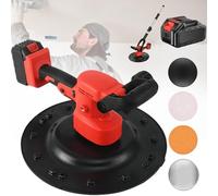 Cazzuola elettrica, macchina lucidatrice per lisciatura pareti senza fili, cazzuola intonaco di cemento e malta cementizia portatile, elettrica con operatore a piedi, finitura calcestruzzo 1*15000mAh