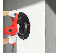 Cazzuola elettrica per cemento e malta, 80-200 giri/min, 6 velocità regolabili, per lisciare, pressare e rifinire le pareti