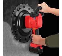 Cazzuola Elettrica per Malta Cementizia, Palmare 6 Velocità Regolabile 2800 giri/min, per Lucidatrice Levigatrice per Pareti in Cemento con Vernice Spackle ,twobatteryversion