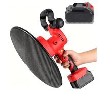 Cazzuola For Calcestruzzo Elettrica A Batteria 1680W, Cazzuola Con Motore Interamente Rame Con 2 Batterie Al Litio, Intonacatrice Regolabile A 6 Velocità For Calcestruzzo,cazzuola,finitura