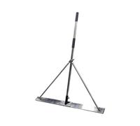 Cazzuola For Cemento, Raschietto Manuale In Acciaio Inossidabile, Rastrello Autolivellante, Orizzontale E Verticale, Con Supporto Diagonale, For Edilizia(120x150cm)