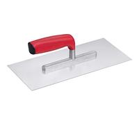 Cazzuola lisciante in acciaio inox con manico softline