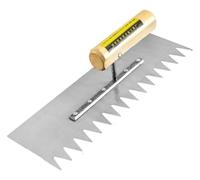 Cazzuola per cemento, Maniglia ergonomica e confortevole in acciaio inossidabile di grado professionale for riempire gli spazi vuoti degli edifici con cemento o mastice(C)