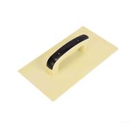 Cazzuola per finitura in calcestruzzo per superfici lisce (kaki medio) | Robusta plastica PU, design piatto, finitura liscia, cemento cemento cartongesso, costruzione pronta