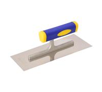 Cazzuola per finitura in gesso con manico. Utensile manuale per intonacare