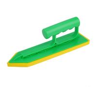 Cazzuola per sigillatura piastrelle con testa in spugna per muratura e intonaco, dotata di un manico ergonomico per un uso confortevole e preciso