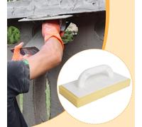 Cazzuola per stucco con spugna, frattazzo in schiuma per intonaco a secco,