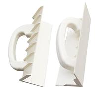 Cazzuola perfetta per intonacatura ad angolo retto a 90 gradi, strumenti per angoli interni ed esterni per intonacare cartongesso intorno alla scanalatura