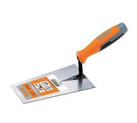 Cazzuola professionale da muratore Kapriol Progrip punta quadra 18 cm