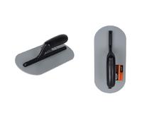 CAZZUOLA TONDA IN PLASTICA ABS SPATOLA PER MURATORE LAVORI STUCCO INTONACO 90520