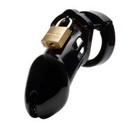 CB-6000 CB-X - gabbia pene con lucchetto - nero