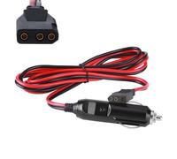 CB - Caricabatterie da auto CB PIN a 3 pin, presa cavo da 12 V, presa accendisigari resistente, calibro 16, con presa a 3 pin, per radio CB Ham Cobra Uniden Galaxy Midland President MC Kinley Walker