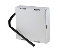 CB-HFT (2X) 19.1 BOX 15M tubo termoretraibile senza colla 2: 1 19,1 mm nero p...