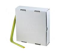 CB-HFT (2X) 6.0 BOX tubo termoretraibile senza colla 2: 1 6,4 mm giallo-verde...