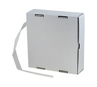 CB-HFT (2X) 6.4 BOX WH tubo termoretraibile senza colla 2: 1 6,4 mm bianco po...