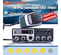 RICETRAMETTITORE CB MIDLAND ALAN 48 QUARANTOTTO AM FM CAMPER BARCA CICLISMO 27M