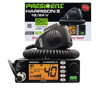 CB Radio President HARRISON II ASC AM/FM, VOX, NB, ANL, 12V/24V
