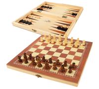 Cb Toys Scacchiera Gioco Da Tavolo In Legno 3 In 1