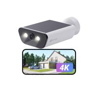 CB5 TELECAMERA 4K WIFI ESTERNO A BATTERIA CON PANNELLO SOLARE SORVEGLIANZA SICUR