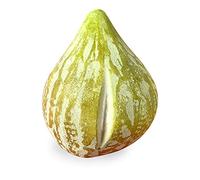 CBAM Scultura da Tavolo Fico Frutta in Marmo Dipinta a Mano Hand Painted Marble Fig Fruit Sculpture