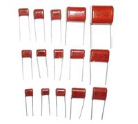CBB Capacitor Assorted Kit Sample bag 15ValuesX5PCS 75PCS,250V 400V 630V 472 to 105 No Polarity AC Capacitor MQXFCZUX