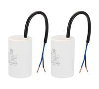 CBB60 25uf Funzione Condensatore,2pz AC 450V 2 Fili 50/60Hz Cilindro 72x44mm
