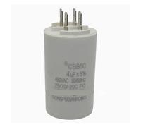 CBB60 4UF 6UF 8UF 10UF 12UF 14UF 16UF 20UF 25UF 30UF 35UF 40UF 45UF 50 60 70 80 100UF 450V lavatrice pompa condensatore inserto(35UF 95X45MM)