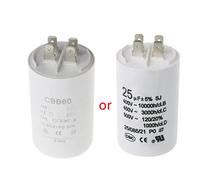 CBB60 AC450V 25UF 50/60Hz avviamento elettronico Condizionatore Condensatore di avviamento del compressore Elementi di accumulo di energia