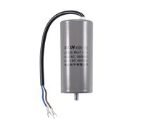 CBB60 Corsa Condensatore 40uF 450V AC 2 Cavi 50/60Hz Cilindro 110x50mm