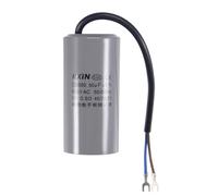 CBB60 Corsa Condensatore 50uF 450V AC 2 Cavi 50/60Hz Cilindro 105x50mm