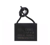 CBB61 450V 1/2/3/4/5/6/10 UF Ventilatore da soffitto avviatore elettronico Condensatore di avviamento in funzione Elementi di accumulo di energia