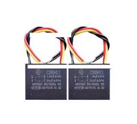 CBB61 combination fan ceiling fan with lamp 1.9UF+3UF+5UF 2UF+3UF four-wire electronic starter ceiling fan starter capacitor NWPNLXEA(0.8UF 1UF)