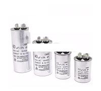 CBB65 AC electronic starter Capacitor Air Conditioner Compressor Start Capacitor 450VAC 20uF 25uF 30uF 35uF 40uF 45uF 50uF 60uF 70uF 5% NWPNLXEA(65UF)