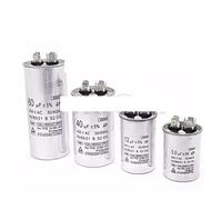 CBB65 AC electronic starter Capacitor Air Conditioner Compressor Start Capacitor 450VAC 20uF 25uF 30uF 35uF 40uF 45uF 50uF 60uF 70uF 5% NWPNLXEA(100UF)