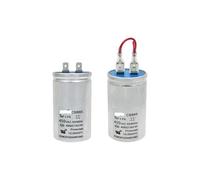 CBB65 Washing Machine Starting Capacitor 450V 9UF Explosion proof Aluminum Shell Single Insert/With Wire CZAOINCU(9UF ribbon cable)