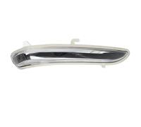 CBCLOPKLCU Ripetitore Laterale Indicatore Luci laterali per auto Compatibile con Peugeot Per 208 2012-2017 Copertura luce svolta alloggiamento indicatore specchietto senza lampadina