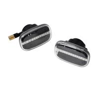 CBCLOPKLCU Ripetitore Laterale Indicatore Pannello luci indicatori di direzione laterali dinamici a flusso Compatibile con Toyota Per Corolla E10/E11/E12 Per Yaris Per Verso Per Hilux Per Surf N21