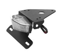 CBCLOPKLCU Ripetitore Laterale Indicatore Supporto Targa LED con Luce di Stop e Freccia per Moto Per XR250R XR400R XR 250 400 Motard
