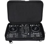CBDYWVR Borsa Trasporto per Pioneer DDJ 400/FLX4 con Tracolla | 3 Strati Poliestere, Cotone PE e Velluto, 50x30x7cm, 2 Tasche Anteriori, Cinturino 130cm per DDJ 200/SB2/SB3/Roland DJ 202