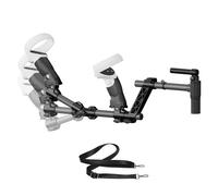 CBDYWVR Magnetic VR Gun Stock for Quest 2, Rifle Grip VR Stock Controller Accessories Compatible With MetaQuest 2, Lightweight & Quick Removable Quest2 Magnetic Gunstock Adapter (For quest 2)