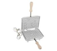 CBE Elettrodomestici 5010100CR Ferratelle Biscottiera Rettangolare, 600 Watt, Cromato
