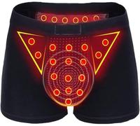 CBEDSQZ Boxer per Magnetoterapia, 3 Pezzi di Biancheria Intima da Uomo per L'ingrandimento E La Cura del Pene (3pcs,5XL)