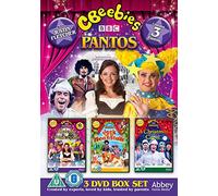CBeebies Live Panto Box Set : Strictly Cinderella, Jack & The Beanstalk, A Christmas Carol [DVD] [Edizione: Regno Unito]