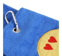 cbf moda asciugamano moda club I love Golf, blu
