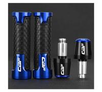 CBF1000 CBF500 CB600S CBF125 Manopole Per Manubrio Da 7/8" (22 Mm) Per Moto, Tappi Terminali Per Manubrio, Per CBF 500 600 600S 1000 CBF600(Blue)