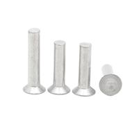 CBFGGOEUDFBS Ribattini a Testa Svasata M2 M2.5 M3 M4 M5 M6 M8 Ribattino Solido in Alluminio GB869 (Size : M5 20pcs, Color : 12mm)
