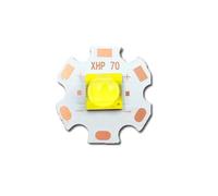 CBFMFVFROR 1 pz XHP70 LED ad alta potenza 7070 in ceramica 18W DC3V6V12V luce bianca blu caldo adatto for la manutenzione del faro della torcia elettrica(White Ligh-20mm,12V)