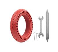 CBFMFVFROR Pneumatico da 8,5 Pollici Adatto for Xiaomi M365 1S PRO Pro2 Mi 3 Kick Scooter Scooter Elettrico Pneumatico in Gomma Piena(1set Red)