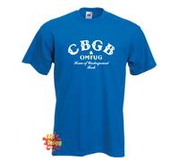 Cbgb Underground Rock Cbgbs Punk Rétro T Shirt Tutte le Taglie