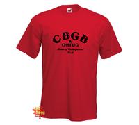 Cbgb Underground Rock Cbgbs Punk Rétro T Shirt Tutte le Taglie